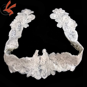 Wedding Dresses Sash Rhinestone Applique DIY Bling Bridal Wedding Crystal Belt