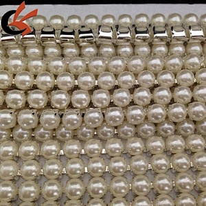 wedding decoration pearl banding cup chain cake decoration pearl chain
