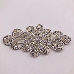 manufacturer wholesale flat back large crystal rhinestone brooch