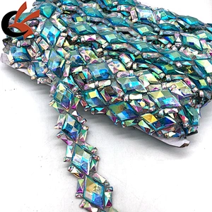 garment accessory Heat transfer designs Resin stones Crystal hot fix rhinestone tape