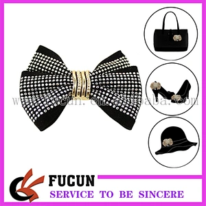 New arrival wholesale high heels Nubuck Leather metal removable shoe decoration accessories