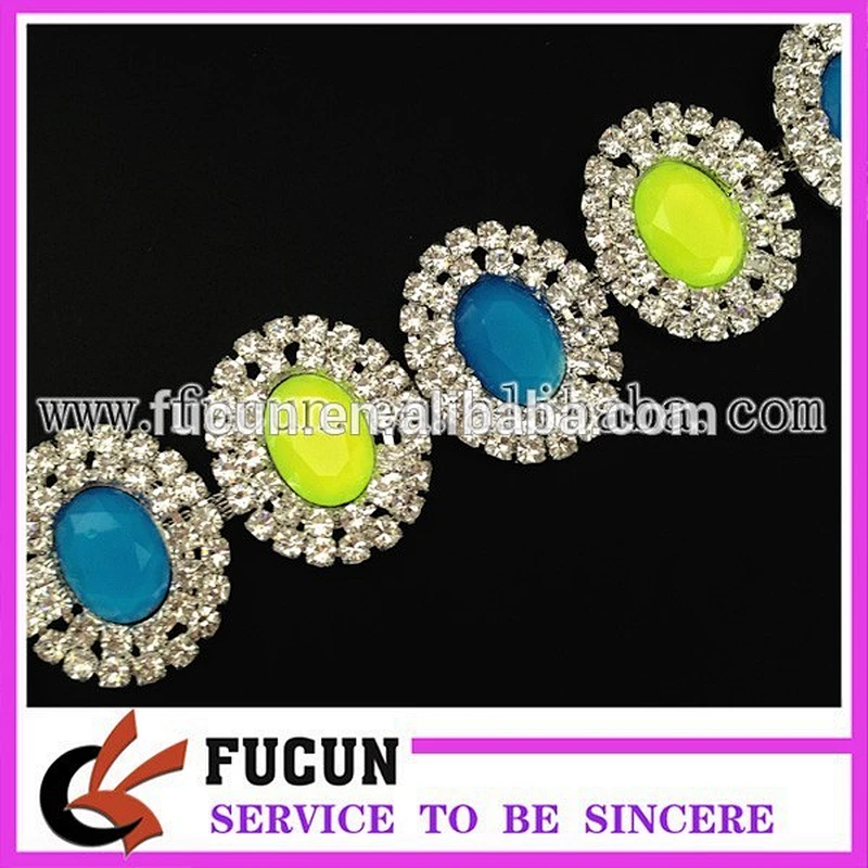 GLASS CRYSTAL RHINESTONE SEWING EMBELLISHMENTS APPLIQUE TRIM