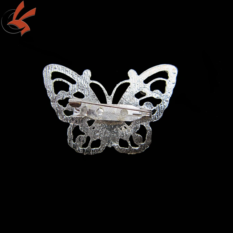 wholesale little butterfly rhinestone brooch for decoration