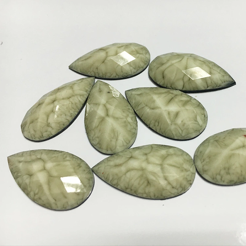 hot sale cheap factory price sew on epoxy resin stone for garment accessories