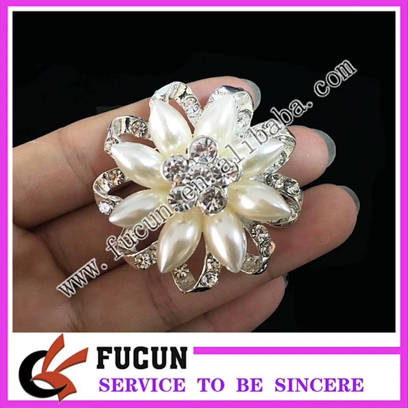2018 new style Women jewelry imitation rhinestone brooch for wedding invitations