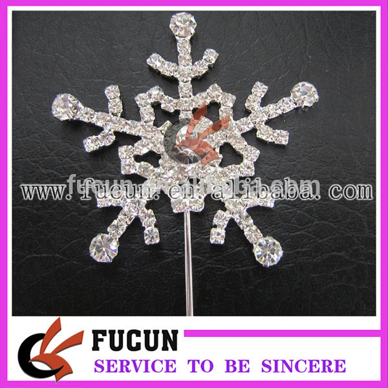 New product crystal cross diamond cake topper for cake decorations wedding favors