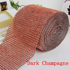 Fresh Orange Color Plastic Mesh Wedding Party Decoration Trim Wrap for sell
