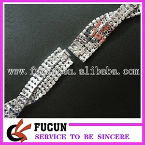 bulk wholesale hot sale crystal diamond bikini connector with chain back