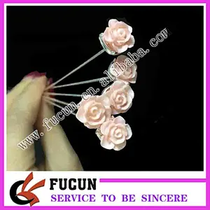 Florist supplies rhinestone stick pins for wedding rhinestone bouquet wholesale