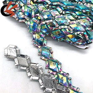 garment accessory Heat transfer designs Resin stones Crystal hot fix rhinestone tape
