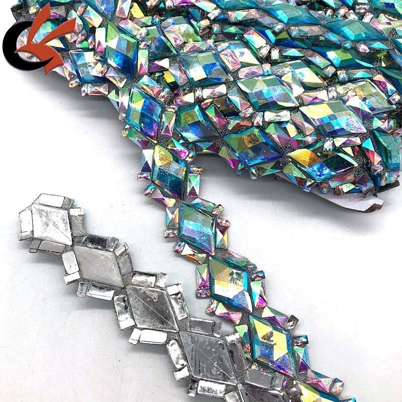 garment accessory Heat transfer designs Resin stones Crystal hot fix rhinestone tape