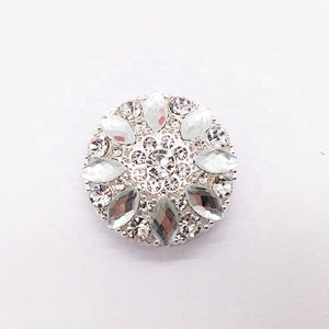 Female Shoe Buckle Metal Rhinestone Fitting Part Shoe Clip Upper Buckle For Decoration