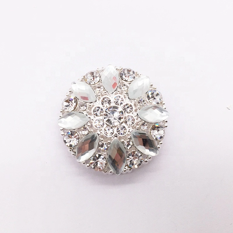 Female Shoe Buckle Metal Rhinestone Fitting Part Shoe Clip Upper Buckle For Decoration