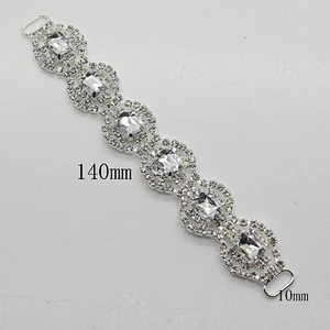 Wholesale high quality Swimwear Rhinestone Bikini Connector 2018