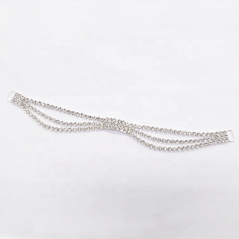 32cm Bikini Suit Accessories Crystal Rhinestone Bikini Connector For Back Decoration