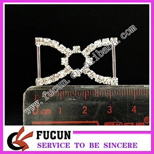 BIKINI SWIMWEAR CONNECTORS /BUCKLES METAL CRYSTAL RHINESTONE
