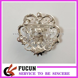 fashionable jewelry bridal invitation decorative brooches wedding crystal vintage brooch