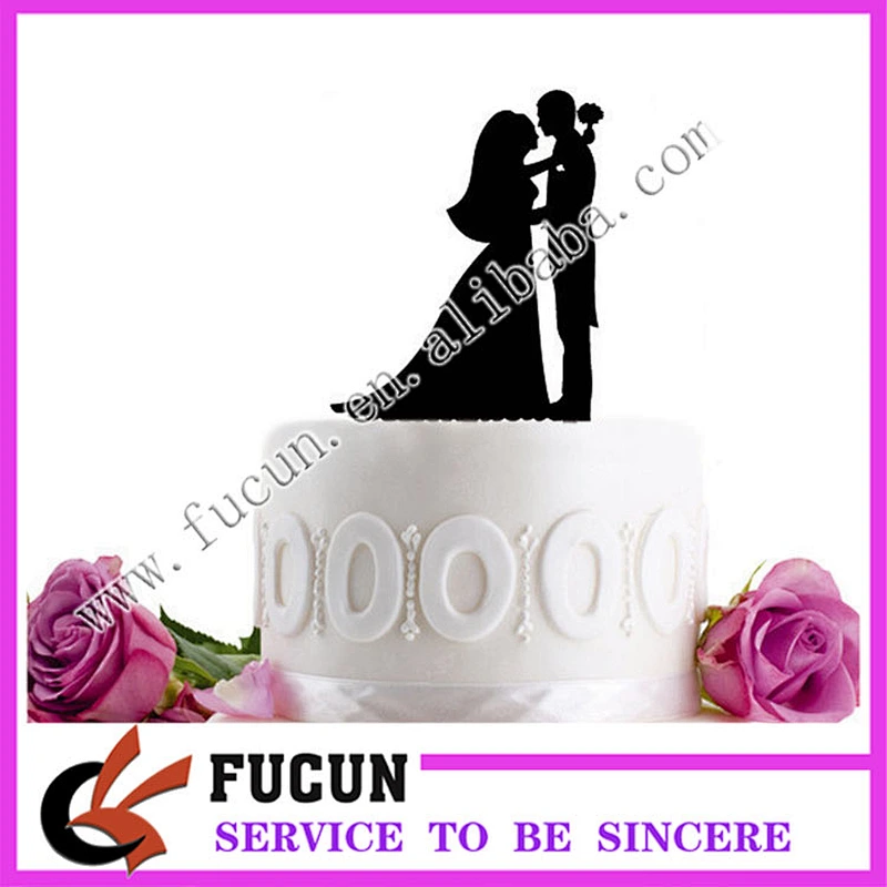 Acrylic Goold Glitter Mr & Mrs Engagement Wedding Cake Topper