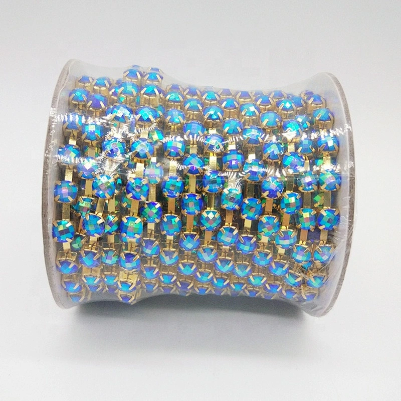 DIY sewing accessories craft fancy SS28 resin stone chain trimming