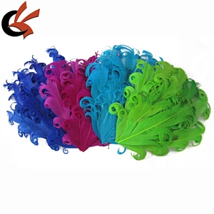 Vintage Inspired Nagorie Curly Feather Pad for Headbands Hats Hair Clips