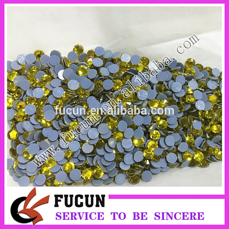 2019 Wholesale flat back colorful decoration DMC hot fix rhinestone for clothing