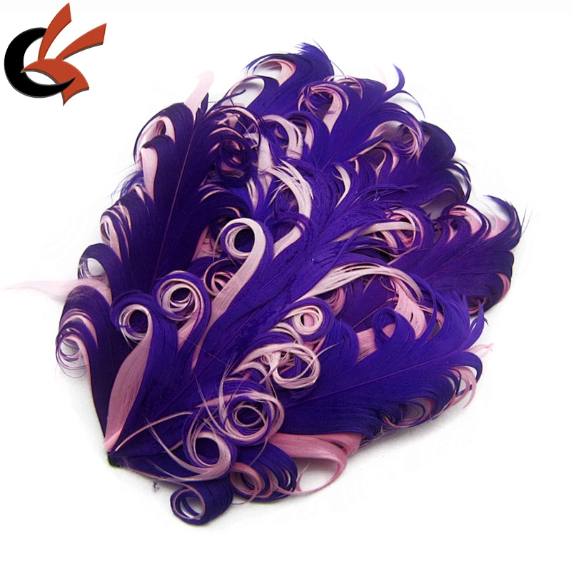 nagorie feather headbands goose curly feather pads for baby headband