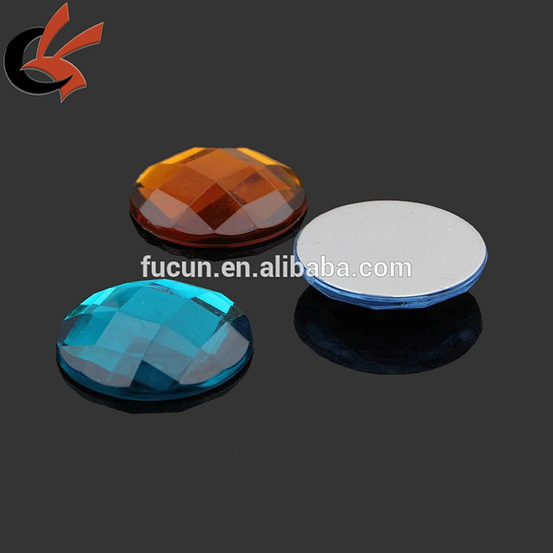 20mm Acrylic round Rhinestone Flat Back Strass Crystal Stones