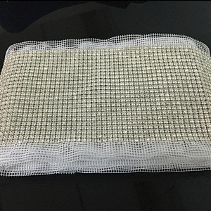 Garment Use wholesale 2mm/3mm/4mm ab bling crystal rhinestone net mesh for decoration