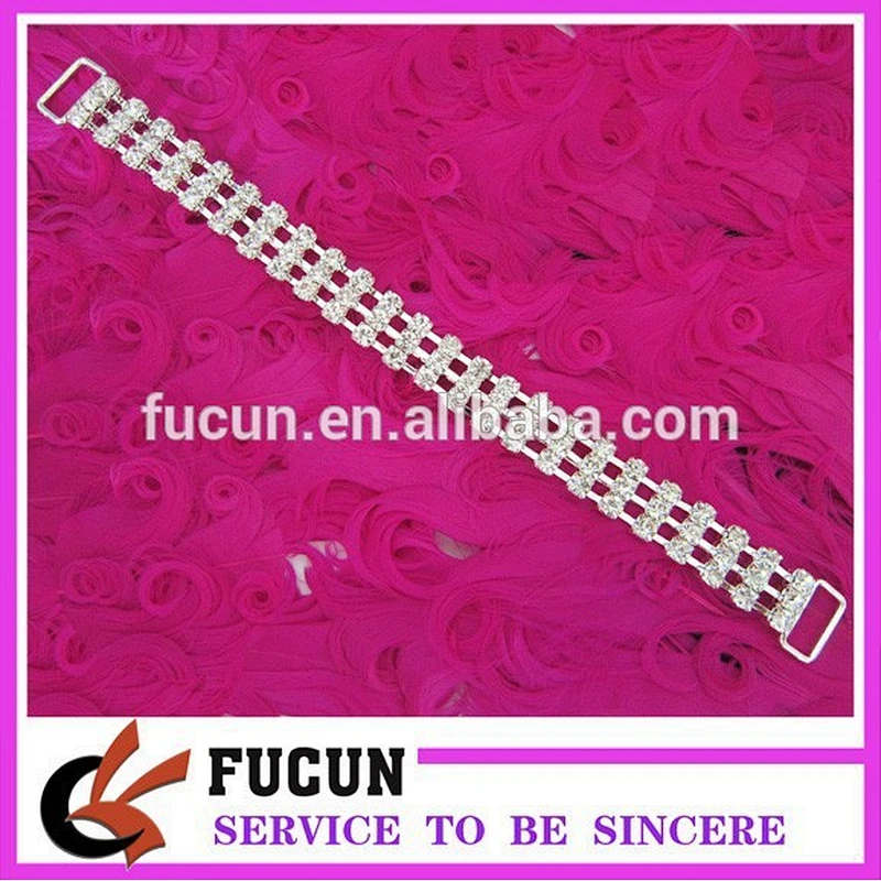 rhinestone bikini connectors for competition bikini posing suits
