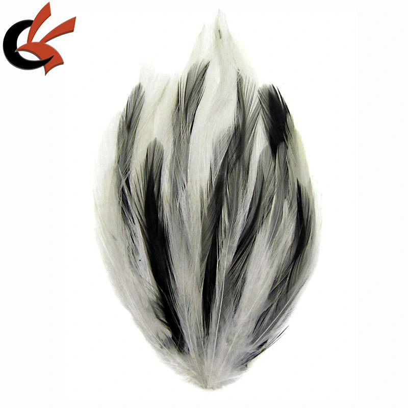 PURPLE/HOT PINK TWO TONE COLORS HACKLE FEATHER PAD