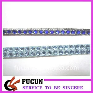 hot sale high quality hot fix rhinestone ribbon/ tape