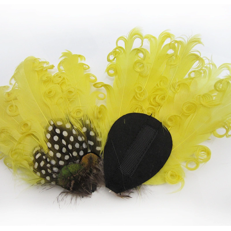 Various Design Coloful Curly Feather Pads for Baby