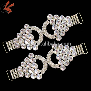 crystal Rhinestone Bikini Connectors Bikini Competition connector
