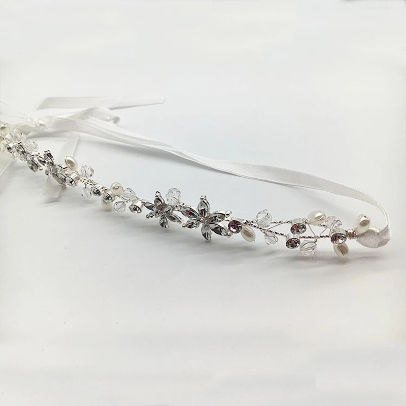 New Arrival Fashion Factory Directly Bridal Rhinestones headchain hair pieces headdress hair accessories