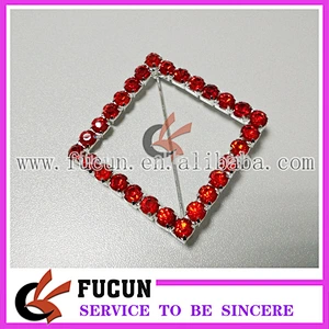 wholesale colorful rhinestone diamond buckles embellishments for wedding invitations