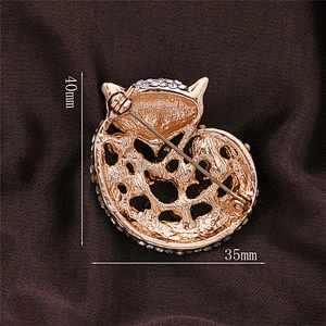 Wholesale fashion aluminium alloy rhinestone brooches Crystal Scarf Hijab Pins Clips