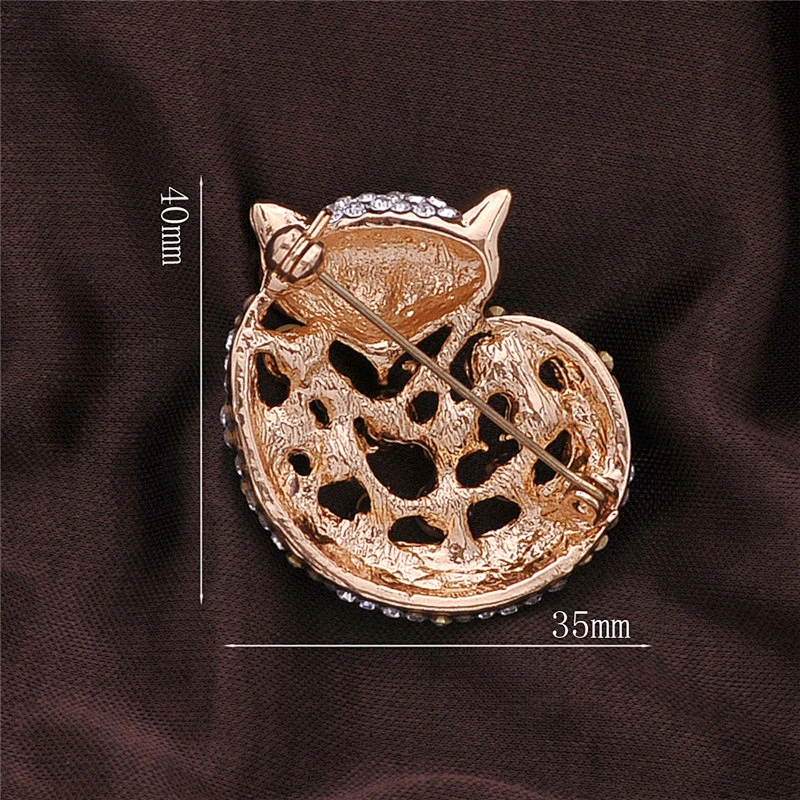 Wholesale fashion aluminium alloy rhinestone brooches Crystal Scarf Hijab Pins Clips