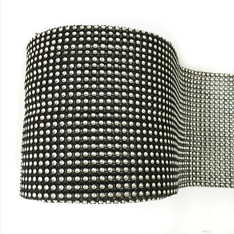 Bling Various Color wedding decoration Rhinestone trimming Mesh for clothing