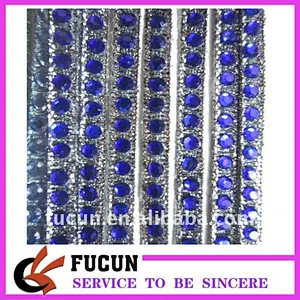 high quality hot fix rhinestone ribbon/ tape