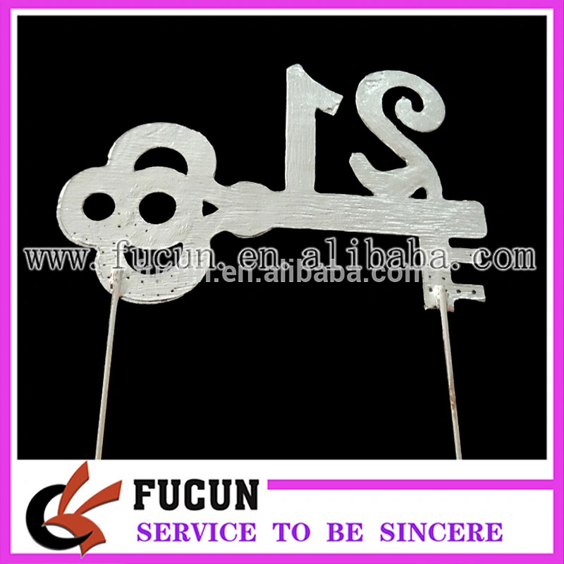Fashion 21 birthday crystal rhinestone cake topper party decorations