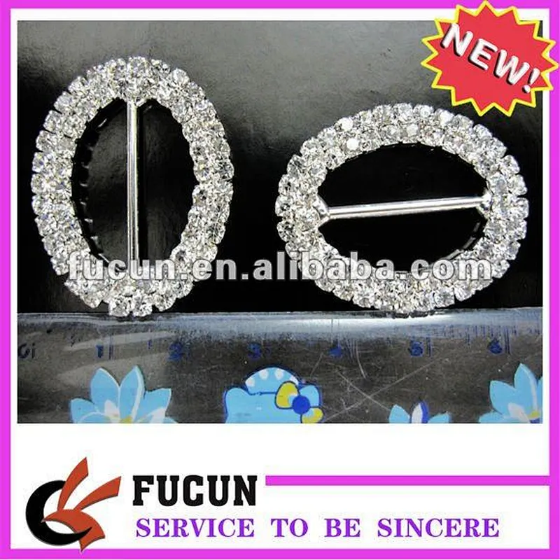 Custom New fashion rhinestones metal belt bag handbag buckles