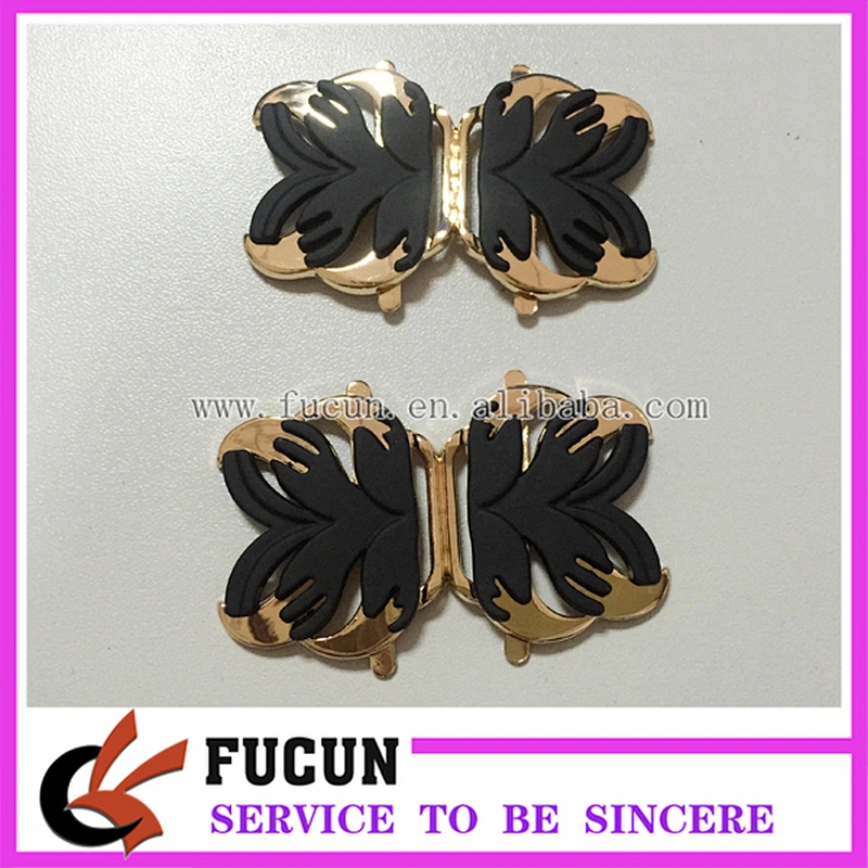 WHOLESALE! cheap bag buckle casual fashion shoes decorative gold metal shoe buckle