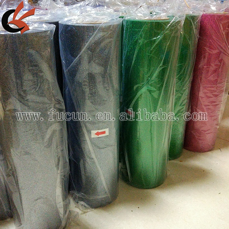 high quality glitter heat transfer film vinyl