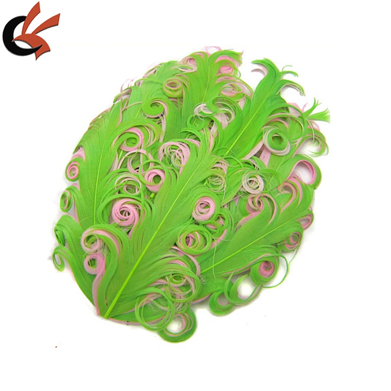 Curly Feather Pad - Headband Hair Accessories Clips Fascinator Wedding Bridal