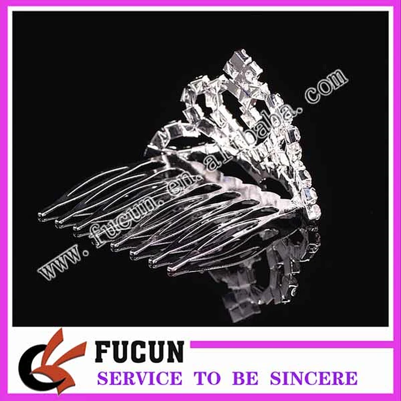Lovely princess happy birthday party tiaras/crowns cheap heart tiara for girls