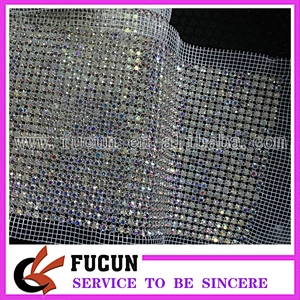 alibaba wholesale rhinestone mesh for garment
