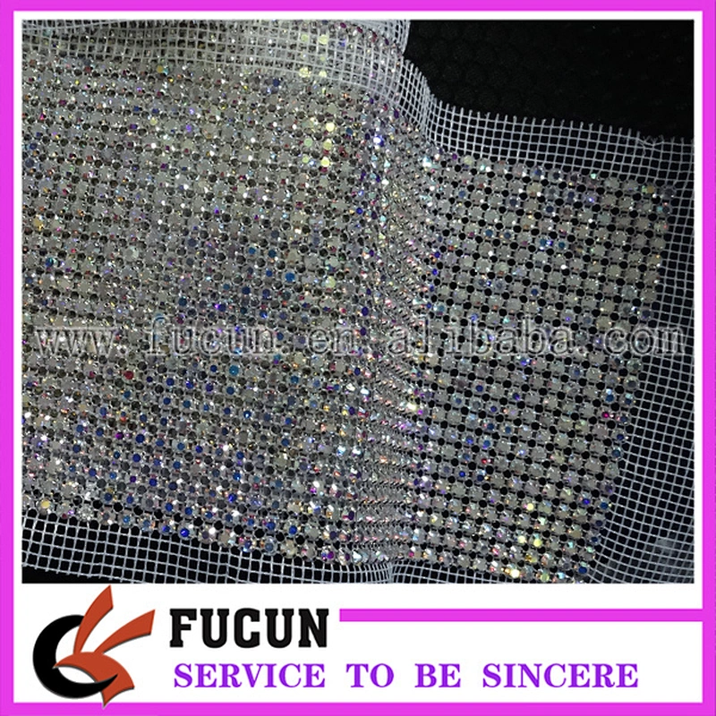 alibaba wholesale rhinestone mesh for garment