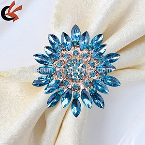Diamante Crystal Wedding Table Decor Rhinestone Bling, Napkin Ring