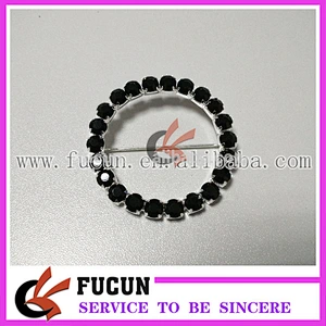 wholesale fashion colorful rhinestone metal buckles for wedding dress decoration