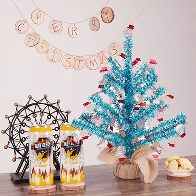 40CM Beautiful artificial Christmas tree Decoration Desk Table  home office decoration Mini Christmas Tree